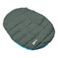 Chuckit! Outdoor Travel Portable Water Resistant Travel Pillow Dog Bed For Medium to Large Dogs 20 to 100 lbs, 39"L x 30"W, Blue