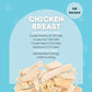hotspot pets Freeze Dried Chicken Treats for Cats & Dogs -1LB Big Bag- USA Made- Healthy Single Ingredient-Resealable Bag, All Natural Grain-Free (Chicken Breast)- Perfect for Training, Topper & Snack