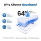 Noovirum Washable Underpads,34"x36" (Pack of 4) - Heavy Absorbency Incontinence Bed Pads for Adults, Kids & Pets - Waterproof Reusable Protective Pad for Bed, Sofa, Furniture & Floor