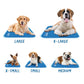 The Green Pet Shop Cool Pet Pad - Large, Blue - Self-Cooling, Pressure Activated Mat for Dogs & Cats from 46-80 lbs - Non-Toxic Gel, No Water Needed