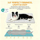 Dog Cooling Mat for Large Dogs – 35"x23" Orthopedic Memory Foam Pad for Summer, Hot Weather & Joint Relief | Washable, Non-Slip Crate Mat for Senior