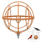 Metal Suet Ball Holder for Bird Buddy, Compatible with BirdBuddy Smart Feeders & Others with Ready 5mm Screw Hole, Durable Accessory & Add-on Attachment for Bird Feeders (Orange)
