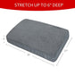 Dog Bed Covers Soft Plush Replacement Washable, Waterproof Pet Bed Liner Grey 36x27 Inches, for Dog/Cat, Cover Only