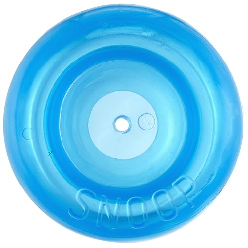 Outward Hound by Planet Dog Snoop Dog Toy – Treat‑Dispenser Puzzle Ball, Interactive Slow Feeder, Medium to Large Dogs, Bouncy & Mint-Infused, Blue, 5"