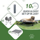 TIMBER RIDGE Outdoor Dog Bed, Cooling Elevated Pet Bed Portable Raised Dog Bed with Breathable Mesh, Dog Bed Foldable Dog Cot for Indoor & Outside