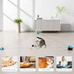 Interactive Cat Toy for Indoor Cats, Auto/Remote Control DIY Cat Mouse Hunting Treadmill Keep Bored Kitten Puppy Entertained to Chase, Feather Toy to Exercise-Sky Blue
