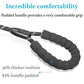 iYoShop Dual Dog Leash - 360° Swivel, No Tangle Walking Leash with Shock Absorbing Bungee for Two Dogs (Large, 25-150 lbs, Black)