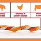 Good 'N' Fun Triple Flavor Twist Rawhide Treats For Dogs, 70 count