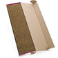 SmartyKat Super Scratcher Wide Corrugated Cat Scratcher for Cats & Kittens, Features Catnip Infusion Technology & Less Mess, Recycled Material, Brown