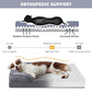 INVENHO Orthopedic Dog Beds Large Sized, XL Washable Dog Sofa with Egg-Crate Foam, Waterproof Lining and Non-Skid Bottom