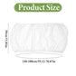 Bird Cage Seed Catcher White Bird Cage Net Cover Adjustable Birds Cages Netting Seed Catcher Stretchy Birds Cages Guard for Parrot Enclosures