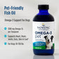 Nordic Naturals Omega-3 Pet, Unflavored - 8 oz - 1380 mg Omega-3 Per Teaspoon - Fish Oil for Medium to Large Dogs with EPA & DHA - Promotes Heart