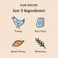 Bocce's Bakery Jerky Stick Dog Treats, Wheat-Free, Made with Limited-Ingredients, Baked in The USA with No Added Salt or Sugar, Natural & High-Protein, Turkey & Sweet Potato, 4 oz