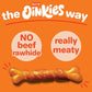 Oinkies Chicken Wrapped Lasting Chew Bone Dog Treats, 25 ct