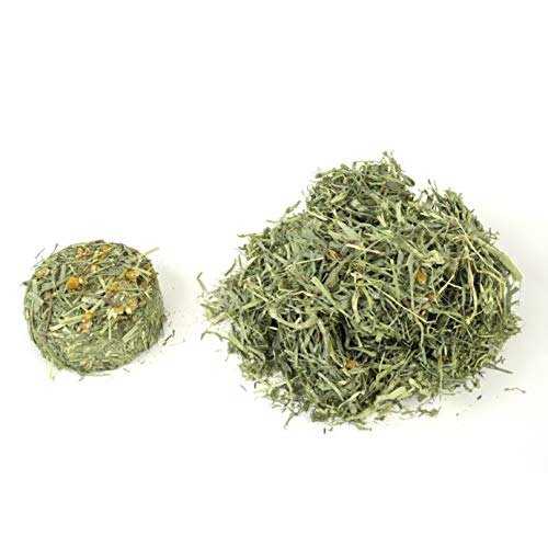Oxbow Harvest Stacks, Western Timothy Hay with Chamomile, Guinea Pig Hay, Small Pet Bunny Supplies, Western Timothy for Rabbits, Guinea Pigs, Chinchillas, Hamsters & Gerbils, 35 oz.