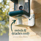 Birdbuddy Wall Mount - Versatile Bird Feeder Wall Mount for Wall & Fences - Durable, Weather-Proof Heavy Duty and Secure & Stylish Outdoor Feeder Accessory