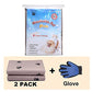 SincoPet Washable Dog Pee Pads with Puppy Grooming Gloves,Puppy Pads,Reusable Pet Training Pads,Large Dog Pee Pad,Waterproof Pet Pads for Dog Bed Mat,Super Absorbing Whelping Pads
