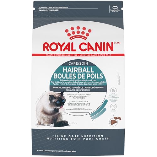 Royal Canin Feline Care Nutrition Hairball Care Adult Dry Cat Food, 6 lb Bag