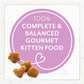 Purina Fancy Feast Kitten With Savory Chicken and Turkey Kitten Dry Food - 3 lb. Bag