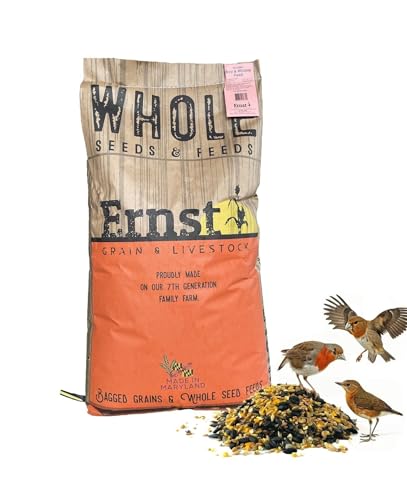 Ernst Grain & Livestock Bird and Wildlife Feed – Perfect for Birds, Ducks, Squirrels, Turkeys, Rabbits, Geese, and Deer – Non-GMO Wild Animal & Bird Feed for Outside Feeders (10 Pounds)
