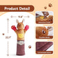Cat Wrestling Glove, 22 inch Cat Puppet Wrestler with 5 Catnip Pouches & 3 Layer Resistant Protection, Interactive Cat Toy with Treat Pocket for