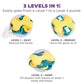 Outward Hound by Nina Ottosson Dog Tornado – Interactive Treat Puzzle Enrichment Toy, 3 Spinning Layers, Level 2 Intermediate