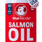Salmon Oil for Dogs & Cats - Healthy Skin & Coat, Fish Oil, Omega 3 EPA DHA, Liquid Food Supplement for Pets, All Natural, Supports Joint & Bone Health, Natural Allergy & Inflammation Defense, 32 oz