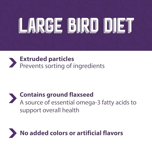 Mazuri | Nutritionally Complete Food for Large Birds | 3 Pound (3 lb.) Bag