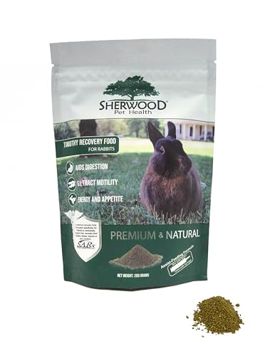 Sherwood Pet Health Rabbit Emergency kit and Bulk Recovery Food (200 Grams)