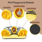 Avont Guinea Pig Hideout Tunnel, Large Hideaway Play Tube Toys Mat for Small Animal Dwarf Rabbits Bunny Chinchillas Hamsters Hedgehogs Ferrets