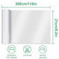 Door Protector from Dog Scratching 118" x 8.2" Cat Scratch Door Frame Single Side Adhesive Protector Anti Dog Scratch Door Guard for Dogs Clear CHUANGSEED