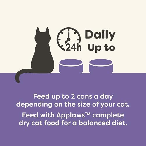 Applaws Natural Wet Cat Food in Broth, Limited and Natural Ingredients, High Protein with No Artificial Additives, Fish Selection Variety Pack in Broth (12 x 5.5oz Cans)