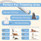Dog Grooming Kit, Pet Grooming Vacuum with Pet Clipper Nail Grinder, Dog Hair Vacuum with 6 Pet Grooming Tools for Dogs Cats Shedding Grooming