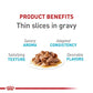 Royal Canin Feline Care Nutrition Urinary Care Adult Thin Slices in Gravy Cat Food, 3 oz (Pack of 12)
