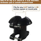 Garbuildman Squirrel Baffle Accessory for Bird Feeder Pole, Pole Mounted Buckle Stopper for Bird House Guard, 1 Pack (Baffle Not Included)
