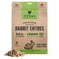Vital Essentials Freeze Dried Dog Food, Raw Rabbit Crunchy Mini Nibs | Complete Meal or Topper | 96% Rabbit, Organs & Bone | Limited Ingredient, High Protein, Grain Free Dry Dog Food | 14 oz Bag