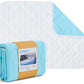 KANECH Bed Pads Washable Waterproof , 44"x52" (1 Pack) - Heavy Absorbency Reusable Incontinence Underpads for Adults, Elderly, Kids & Pets - Quick Drying Mattress Protector for Bed, Sofa, Floor