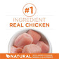 Purina ONE High Protein, Healthy Plus Ideal With Chicken Dry Cat Food Control Formula - 7 lb. Bag