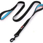 Primal Pet Gear Dog Leash 6ft Long,Traffic Padded Two Handle,Heavy Duty,Reflective Double Handles Lead for Control Safety Training,Leashes for Large