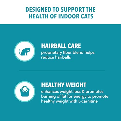 IAMS Proactive Health Indoor Weight Control & Hairball Care Adult Dry Cat Food, Chicken & Turkey Recipe, 7 lb. Bag