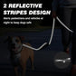 WINGOIN Dog Leash for Large Medium Dogs, Heavy Duty Dog Leashes with Double Handle, Poop Bag Holder, Metal Clip, Car Seat Belt Buckle, Reflective