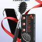 Gelibo Telescoping Large Back Scratcher with 5 Detachable Heads,Rubber Handles Gifts for Him, Gifts for Men, Extendable Back Massager Tool with Beautiful Box