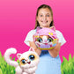 Pets Alive Smitten Kittens Series 2 (Calico Cat) by ZURU – Interactive Plush Cat Toy with 10 Sounds, Surprise Unboxing, Soft Collectible Pet for Ages 3+