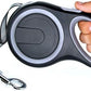 Retractable Dog Leash, EC.TEAK 26 Foot Dog Walking Leash for Medium Large Dogs up to 110lbs, One Button Break & Lock, Heavy Duty No Tangle. Large