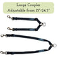 Caldwell's Pet Supply Co. Leash Coupler, Two Dog Leash Splitter to Split Leashes for Walking 2 Dogs, Tangle Free Double Dog Leashes Connector
