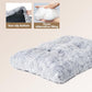 EHEYCIGA Fluffy Dog Crate Bed for Extra Large Dogs, Plush Faux Fur Pad, Calming Anti Anxiety XL Bed for Crate, Washable Soft Warm Dog Mat with Non-Slip Bottom, Grey