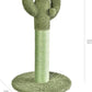 Basics Cat Scratcher - Indoor Cactus Single Cat & Kittens Scratching Post with Dangling Ball, Medium (25.6" H) - Green