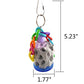 Wontee Bird Calcium Teeth Grinding Chew Treats Toy for Parrot Parakeet Cockatiel Conure Gerbil Rat Mouse Guinea Pig Chinchilla