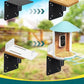 Heavy Duty Bird Feeder Pole - 60 Inch Adjustable 1 Inch Metal Bird House Pole with 14” Deep Auger Base | Outdoor Mount Kit for Bluebird Houses, Hummingbird Feeders, Smart Bird Feeder with Camera