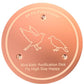 CNARIO Copper Disk for Bird Baths, Bird Baths 99.99% Pure Copper Cleaning Disk, Safe Natural Solution, 0.6mm Thick with Stable Triple-Point Support, All-Season Use